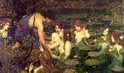 John William Waterhouse Hylas and the Nymphs Spain oil painting artist